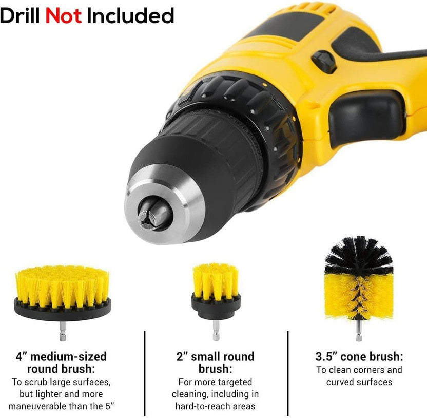 Drill brush installation method step by step