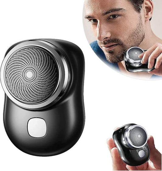 Mini portable electric shaver for men