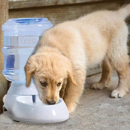 Auto Gravity Pet Food & Water Dispenser 3.5L