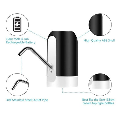 Automatic water can dispenser pump for 20 litre bottle