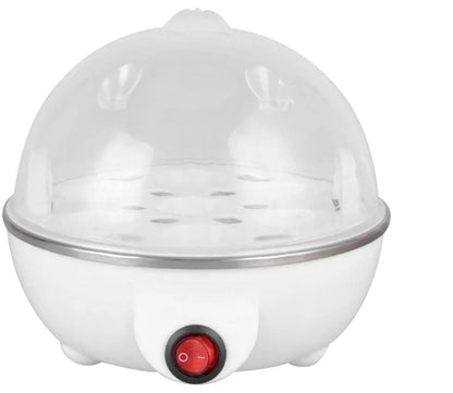 Electric Egg Cooker & Steamer - 7 Eggs, Auto Shut-Off, for Boiled, Poached & Steamed