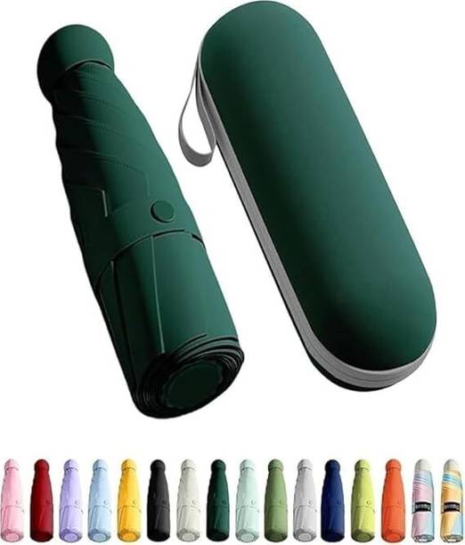 Capsule case mini umbrella available in assorted colours