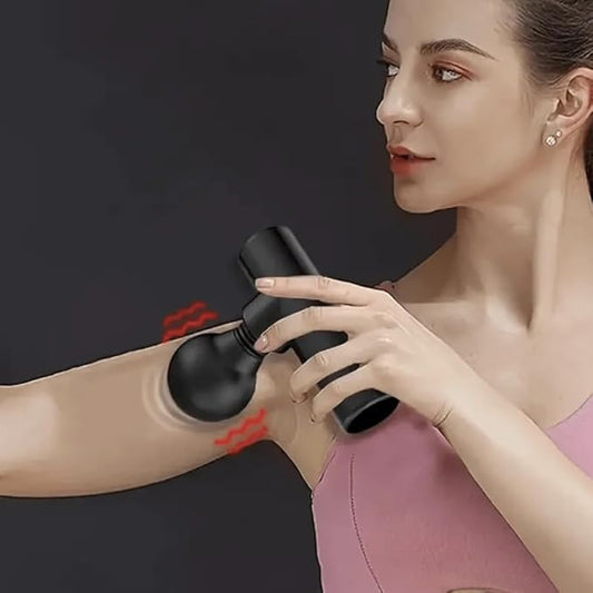 Mini facial massager gun portable muscle relief