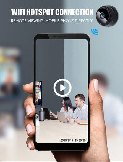 WiFi hotspot connection - remote live viewing on mobile phone