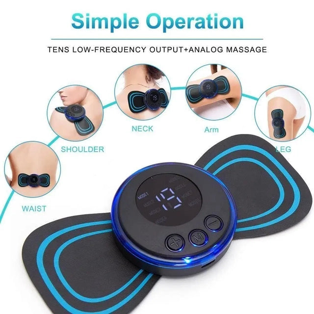 Electric Body Massager – 8 Modes & 19 Strength Levels
