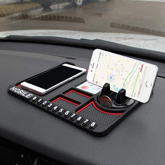 Anti-slip car dashboard phone holder silicone pad