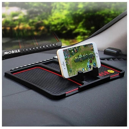 Anti-slip car dashboard phone holder silicone pad