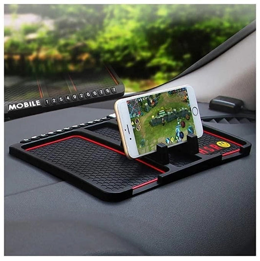 Anti-slip car dashboard phone holder silicone pad