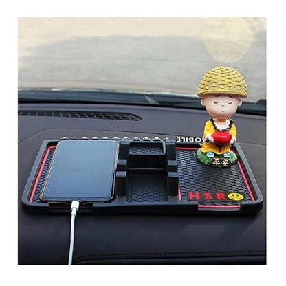 Anti-slip car dashboard phone holder silicone pad