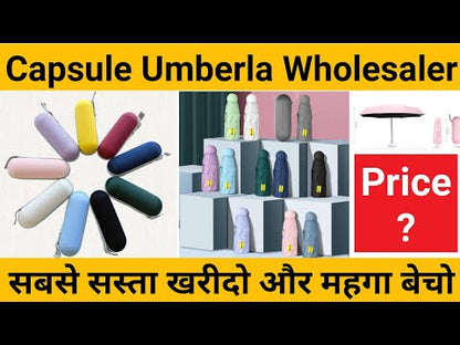 Mini capsule umbrella in cute assorted designs
